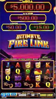 Ultimate Firelink Single Screen Slot Machine PCB Board Fire Link