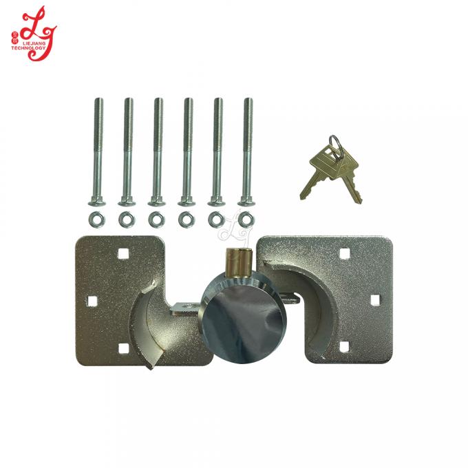 স্টেইনলেস স্টীল আইস হকি লক নতুন লক জন্য স্লট গেমিং দরজা লক কনটেইনার বিক্রয় 0