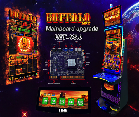 Buffalo Link Video Slot PCB Boards 32 Inch 43 Inch Vertical Slot Gambling Machines