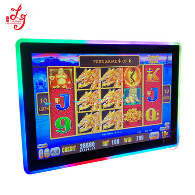 PCAP 22 Inch 3M RS232 Touch Screen Gaming Monitor For Slot Machines Factory