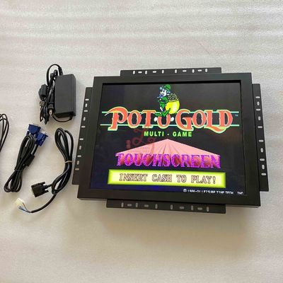 লাইফ অফ লাক্সারি WMS 550 19 ইঞ্চি ইনফ্রারেড টাচ স্ক্রিন 3M RS232 ক্যাসিনো স্লট গেমিং মনিটর